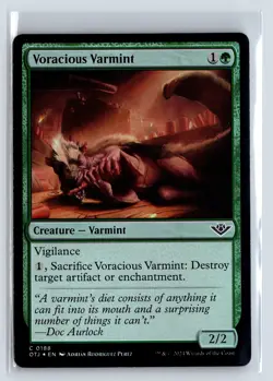 FOIL Voracious Varmint Outlaws of Thunder Junction - MTG Magic the Gatherin - Image 1