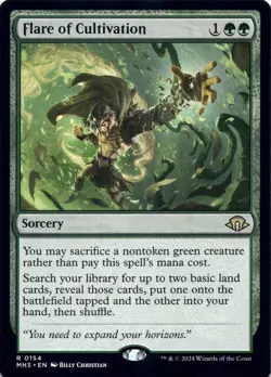 Flare of Cultivation Modern Horizons 3 - Magic MTG NM - Image 1
