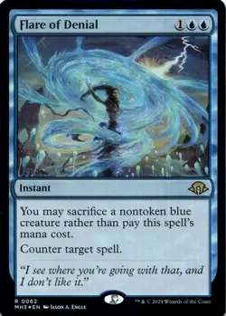 Flare of Denial (Foil) Modern Horizons 3 - Magic MTG NM - Image 1