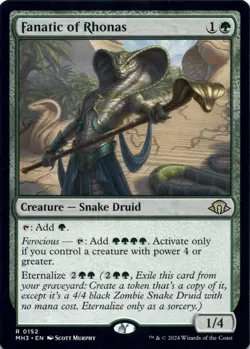 Fanatic of Rhonas Modern Horizons 3 - Magic MTG NM - Image 1