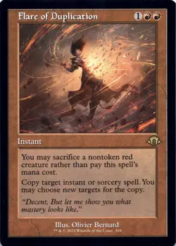 Flare of Duplication (Retro Frame) Modern Horizons 3 - Magic MTG NM - Image 1