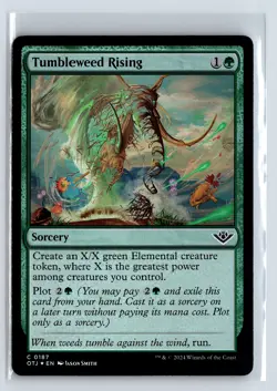 FOIL Tumbleweed Rising Outlaws of Thunder Junction - MTG Magic the Gatherin - Image 1
