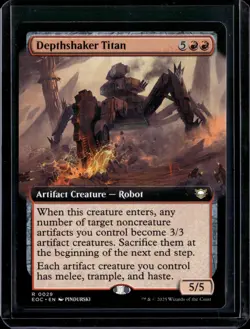 Depthshaker Titan - 29 - EOC - NM - MTG Magic the Gathering - Image 1