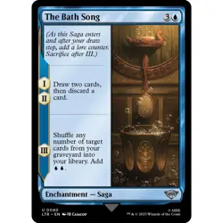 MTG The Bath Song LTR Uncommon Enchantment - Saga NM - Image 2