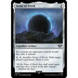 MTG Stone of Erech LTR Uncommon Legendary Artifact NM - Image 2