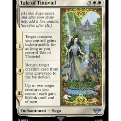 MTG Tale of Tinuviel LTR Uncommon Enchantment - Saga NM - Image 2
