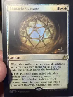 Pinnacle Starcage - 27 - Foil - EOE - NM - MTG Magic the Gathering - Image 1
