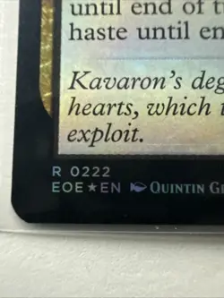 Mutinous Massacre (NM Foil) EOE-0222 Rare MTG - Image 2