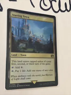 Starting Town, Final Fantasy, Foil, MTG, Pack Fresh! - Image 4