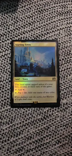 Starting Town, Final Fantasy, Foil, MTG, Pack Fresh! - Image 3