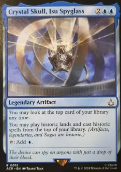 Crystal Skull, Isu Spyglass R 0015 MTG Universes Beyond: Assassin's Creed NM - Image 1