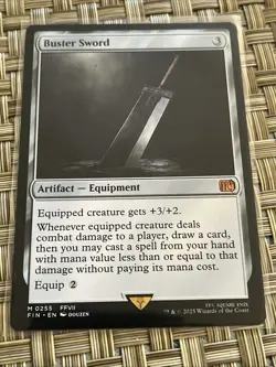 Buster Sword Final Fantasy Regular - Image 1