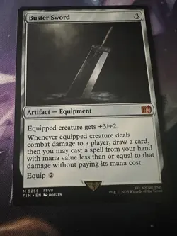 Buster Sword Final Fantasy Regular - Image 1