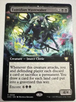 Eumidian Wastewaker Extended (NM Non-Foil) EOC-0028 Rare MTG - Image 1