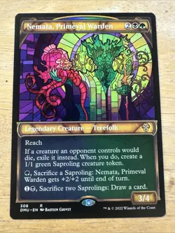 MTG Nemata, Primeval Warden Showcase ** Dominaria United ** English - Image 1