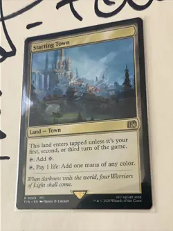 Starting Town, Final Fantasy, Regular, MTG, Pack Fresh! - Image 4