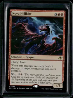 Nova Hellkite - 148 - Foil - EOE - NM - MTG Magic the Gathering - Image 1