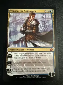 MTG Venser, the Sojourner Scars of Mirrodin Mythic Card 135/249 Regular NM - Image 1