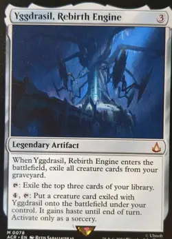 Yggdrasil, Rebirth Engine M 0078 MTG Universes Beyond: Assassin's Creed 2024 NM - Image 1