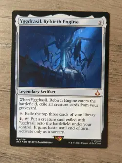 Yggdrasil, Rebirth Engine M 0078 MTG Universes Beyond: Assassin's Creed 2024 NM - Image 2