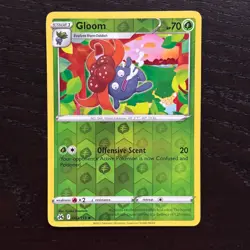 Gloom 002/159 Pokemon Crown Zenith Sword & Shield Reverse Holo Uncommon NM - Image 1
