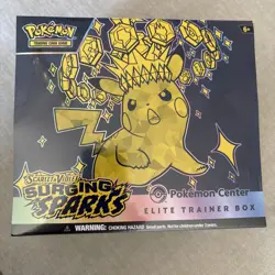 Surging Sparks Pokemon Center ETB - Pokemon Center Exclusive - SEALED - Image 1