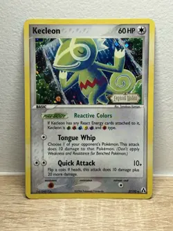 Kecleon 37/92 Ex Legend Maker Stamped Foil Reverse Holo Pokemon Card MP - Image 1