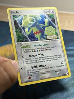 Kecleon 37/92 Ex Legend Maker Stamped Foil Reverse Holo Pokemon Card MP - Image 4
