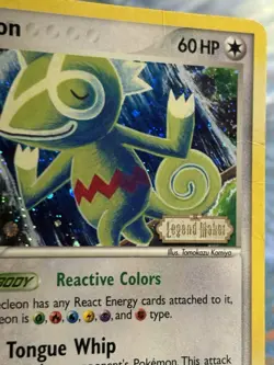 Kecleon 37/92 Ex Legend Maker Stamped Foil Reverse Holo Pokemon Card MP - Image 5