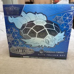 Stellar Crown Pokemon Center Exclusive Elite Trainer Box ETB TCG Factory Sealed - Image 1