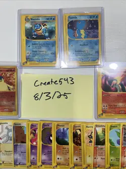 Pokemon E Series Cards Commons, Uncommons, Rares, Holos - Image 3