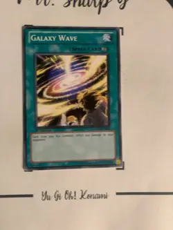 GALAXY WAVE - 1st EDITION ORCS-EN062 ENGLISH Yu-Gi-Oh! CARD COMMON KONAMI GAME - Image 3