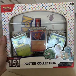 Pokemon TCG Scarlet & Violet 151 Poster Collection Box - New - Image 2