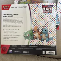 Pokemon TCG Scarlet & Violet 151 Poster Collection Box - New - Image 3
