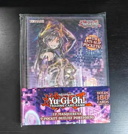 I:P Masquerena Yugioh 9 Pocket Duelist Portfolio Konami Sealed - Image 1