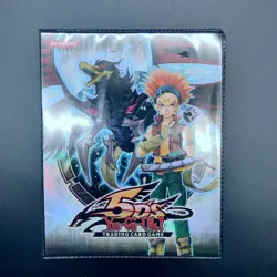 YUGIOH 5D’S DUELIST Mappe (2008) Konami; Crow Hogan Card Binder Album - Image 1