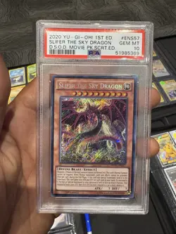 2020 Yugioh Slifer The Sky Dragon 1st Edition PSA 10 #ENS57 - Image 1