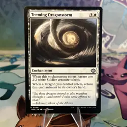 MTG Teeming Dragonstorm - Tarkir: Dragonstorm (TDM) Uncommon NM #30 - Image 1