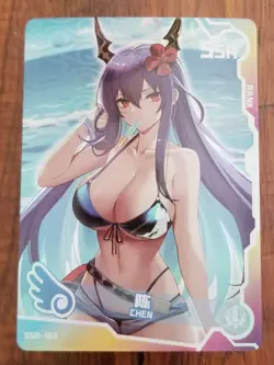 Chen - Arknights - Goddess Story / Maiden Girl Party SSR Card - SSR-163 - Image 1