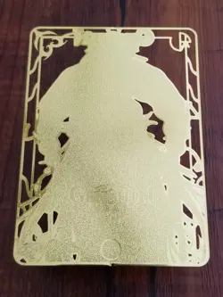 Ningguang - Genshin Impact - Goddess Story Gold Metal Card - Image 2