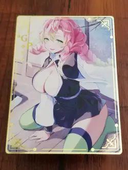 Mitsuri Kanroji - Demon Slayer - Goddess Story Gold Metal LGP Card - Image 1