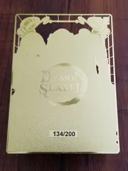 Mitsuri Kanroji - Demon Slayer - Goddess Story Gold Metal SP Card - #134/200 - Image 2