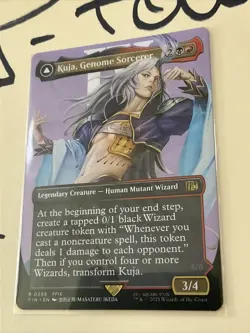 Kuja, Genome Sorcerer (Borderless) Final Fantasy Regular, MTG, Pack Fresh! - Image 4