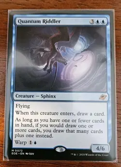 Quantum Riddler - 72 - EOE - NM - MTG Magic the Gathering Pack Fresh! - Image 1