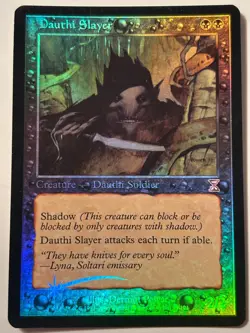 Dauthi Slayer x1 *FOIL* MTG Time Spiral Shifted 1x Magic Excellent LP - Image 1