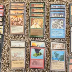 MTG Magic the Gathering Lot x 72 VINTAGE Arabian Legends Antiquities Dark LP/NM - Image 2