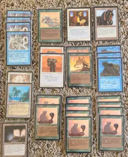 MTG Magic the Gathering Lot x 72 VINTAGE Arabian Legends Antiquities Dark LP/NM - Image 4