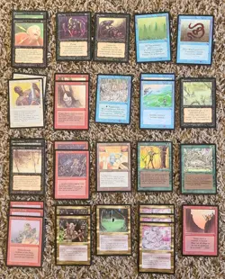MTG Magic the Gathering Lot x 72 VINTAGE Arabian Legends Antiquities Dark LP/NM - Image 5