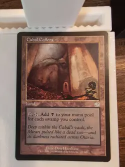 MTG Cabal Coffers Torment Uncommon Card 139/143 Regular Magic the Gathering - Image 1
