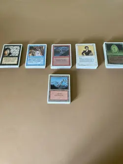 MTG Magic The Gathering Revised Edition 1994 Lot Of 190+ Cards Mixed & Land 2x - Image 1